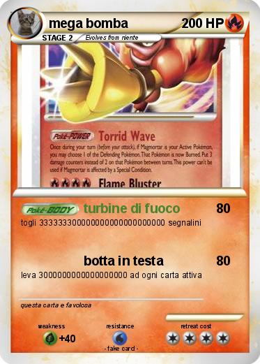Pokemon mega bomba