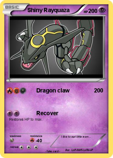 Pokemon Shiny Rayquaza