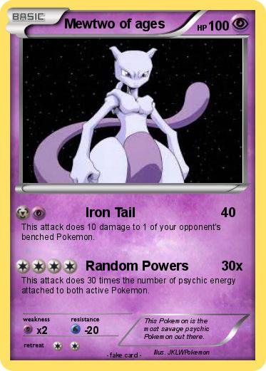 Pokemon Mewtwo of ages