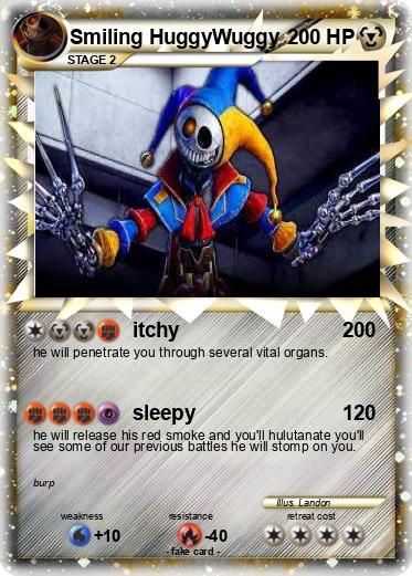 Pokemon Smiling HuggyWuggy