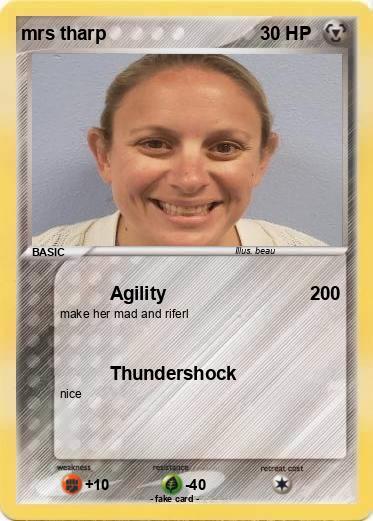Pokemon mrs tharp