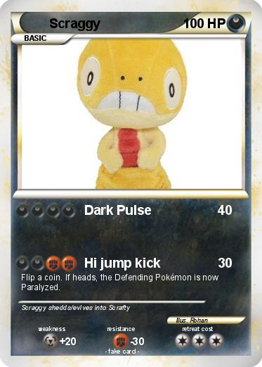 Pokemon Scraggy