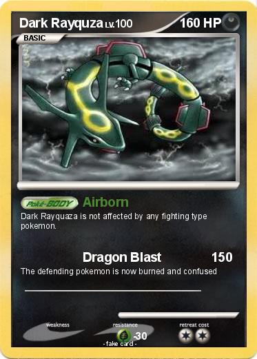 Pokemon Dark Rayquza
