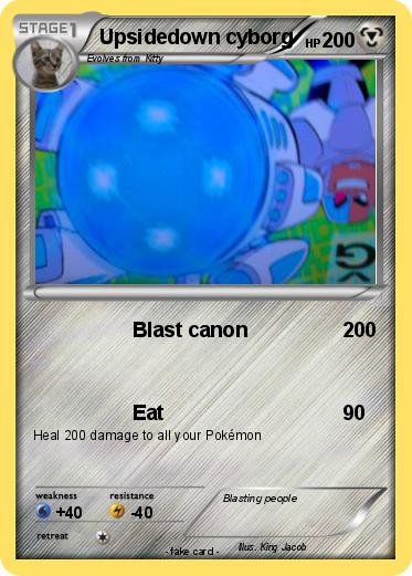 Pokemon Upsidedown cyborg