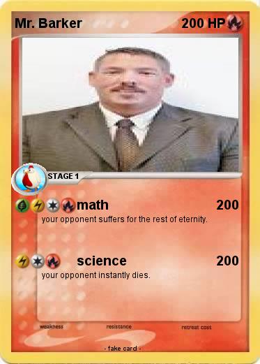 Pokemon Mr. Barker