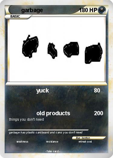 Pokemon garbage