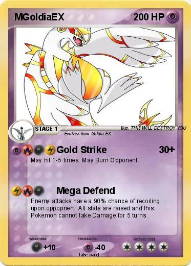 Pokemon MGoldiaEX