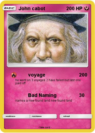 Pokemon John cabot