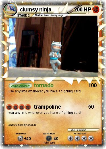 Pokemon clumsy ninja