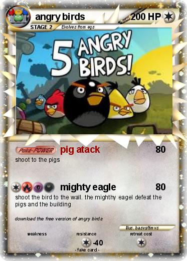 Pokemon angry birds
