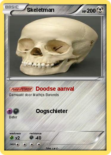 Pokemon Skeletman