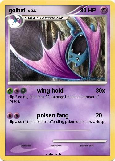 Pokemon golbat