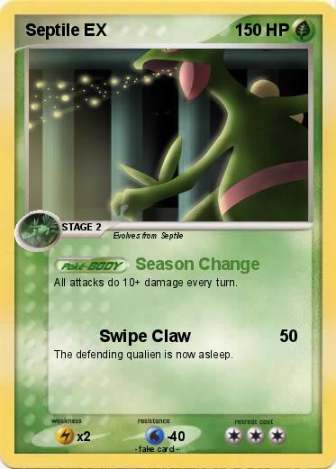 Pokemon Septile EX