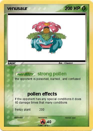 Pokemon venusaur