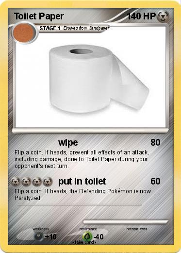 Pokemon Toilet Paper