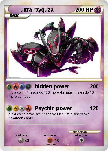 Pokemon ultra rayquza