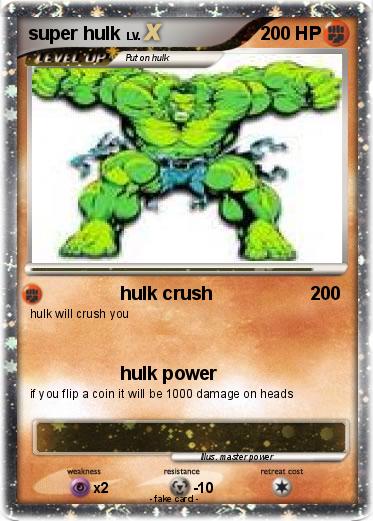 Pokemon super hulk