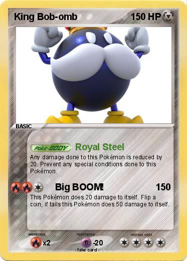Pokemon King Bob-omb