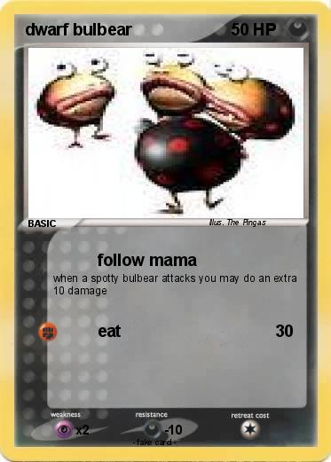 Pokemon dwarf bulbear