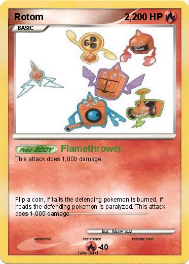 Pokemon Rotom                               2,