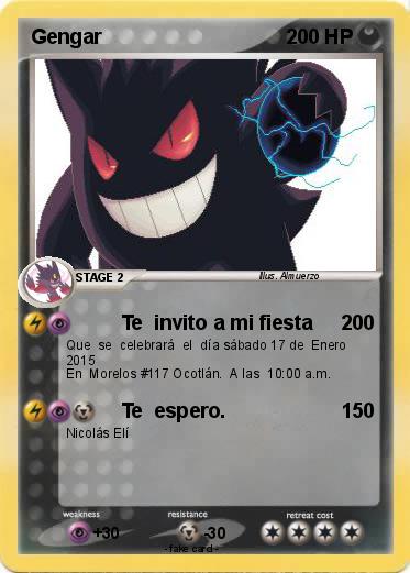 Pokemon Gengar