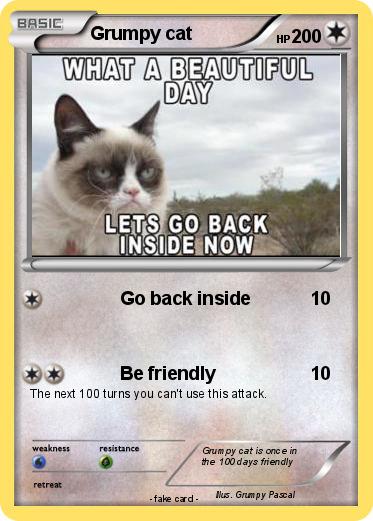 Pokemon Grumpy cat