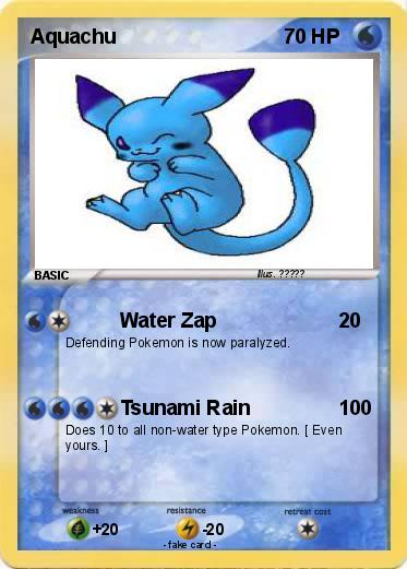 Pokemon Aquachu