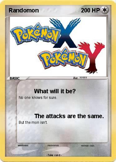 Pokemon Randomon