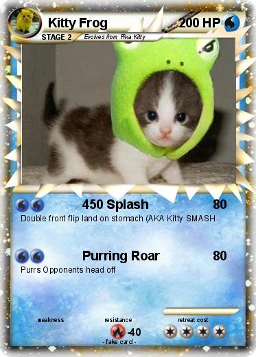 Pokemon Kitty Frog