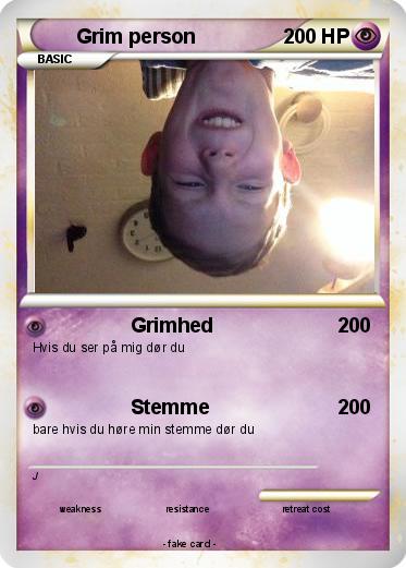 Pokemon Grim person
