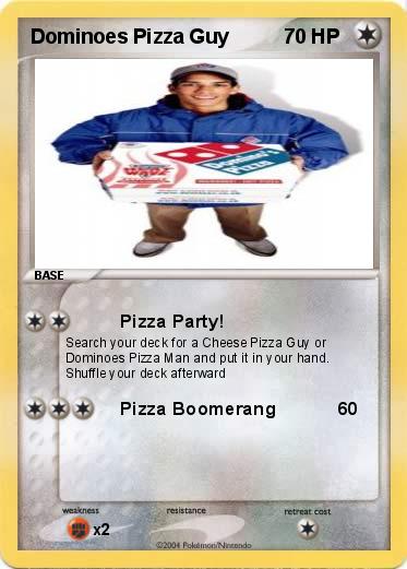 Pokemon Dominoes Pizza Guy