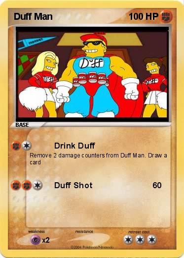 Pokemon Duff Man