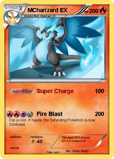 Pokemon MCharizard EX
