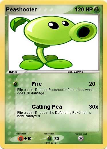 Pokemon Peashooter