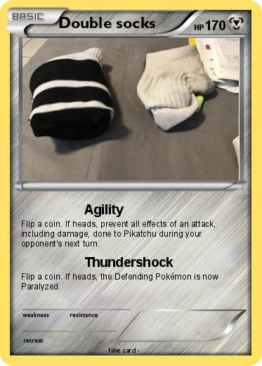 Pokemon Double socks
