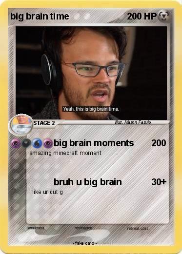 Pokemon big brain time