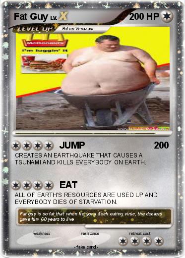 Pokemon Fat Guy