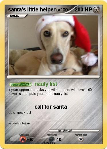 Pokemon santa's little helper