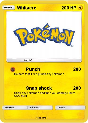 Pokemon Whitacre