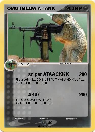 Pokemon OMG I BLOW A TANK