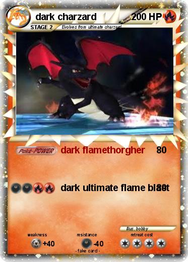 Pokemon dark charzard