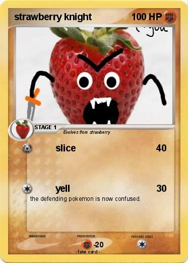 Pokemon strawberry knight