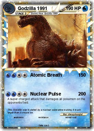 Pokemon Godzilla 1991