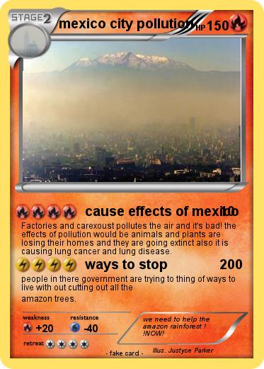 Pokemon mexico city pollution