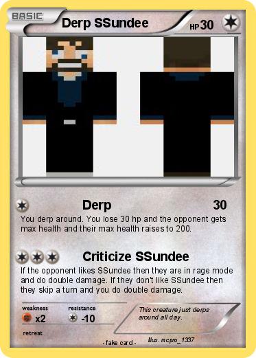 Pokemon Derp SSundee