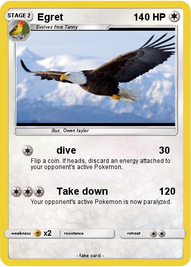 Pokemon Egret