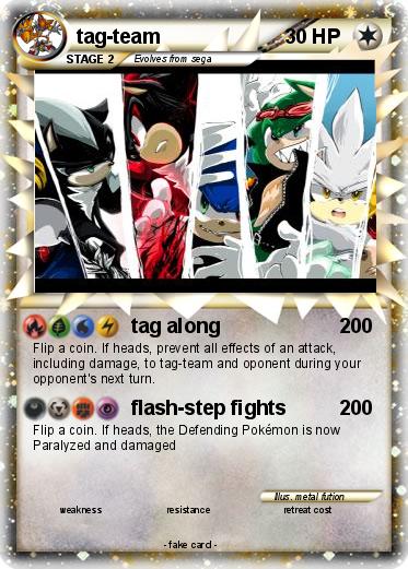 Pokemon tag-team