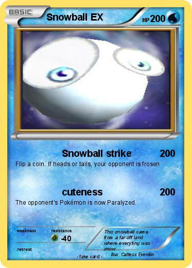 Pokemon Snowball EX