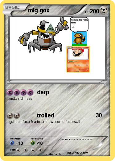 Pokemon mlg gox