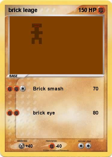 Pokemon brick leage